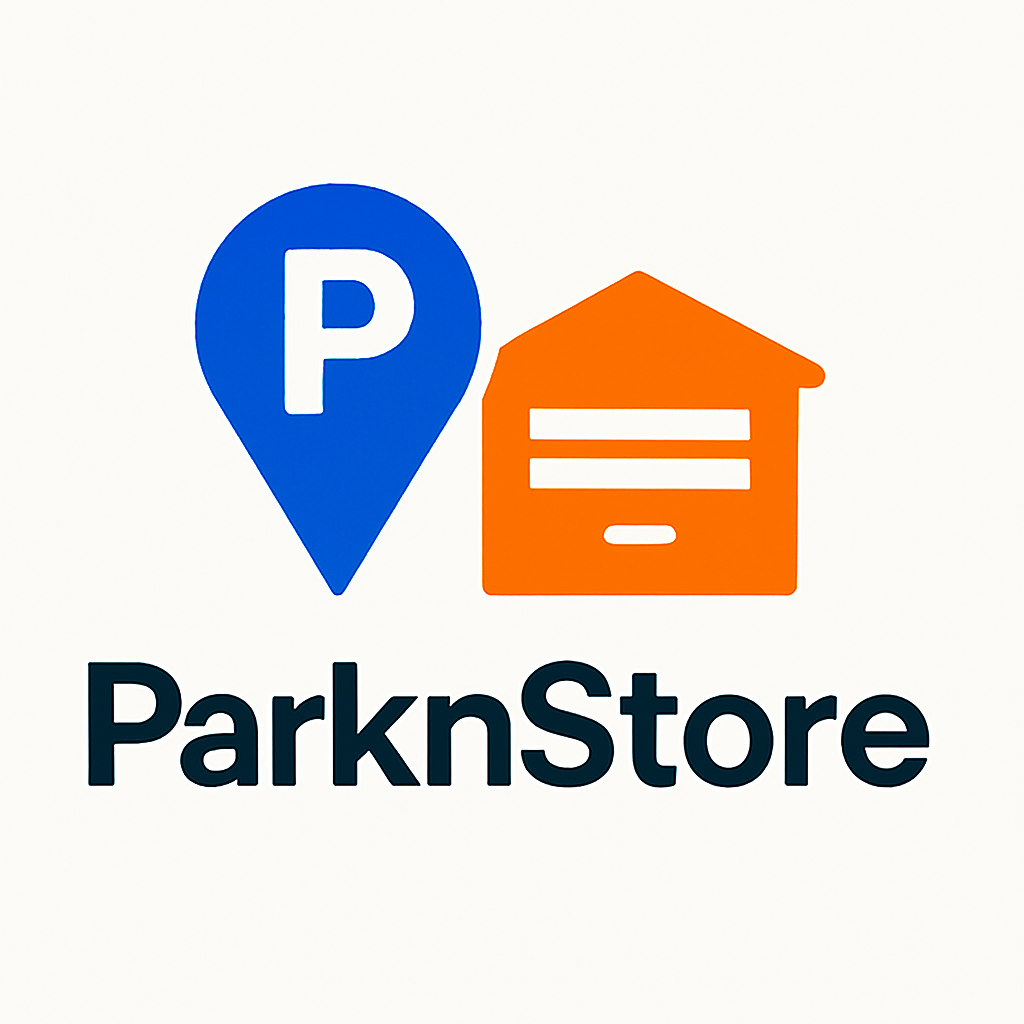 ParknStore logo for parking and storage in Auckland